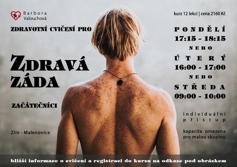 Zdravá záda I - začátečníci